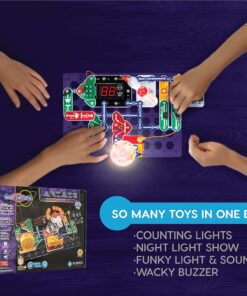 Snap Circuits “Arcade”, Electronics Exploration Kit, Stem Activities for Ages 8+, Full Color Project Manual (SCA-200) Arcade 21 715JDmH7yZL