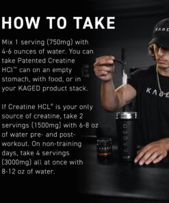 Kaged Creatine HCl Powder | Lemon Lime | Supports Muscle Growth and Recovery | Patented Creatine Hydrochloride Formula | Easy Digestion and Enhanced Muscle Absorption | 75 Servings Lemon Lime Powder (HCl-OLD) 16 715K5LC36kL