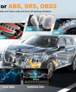 FOXWELL NT650 Elite OBD2 Scanner, 25 Resets, ABS SRS Scan Tool, ABS Bleeding SRS Airbag Bidirectional Code Reader, Oil SAS BRT EPB TPS Injector Car Diagnostic Tool, NT630 Plus Upgrade 9 715KvLQrZ7L