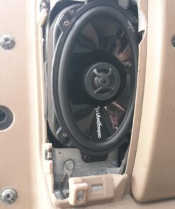 Rockford Fosgate P1462 Punch 4"x 6" 2-way Coaxial Full Range Speakers - Black (Pair) 4x6 inches Speaker 15 715LEWIhC7L