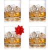 D'Eco Unbreakable Whiskey Glasses (Set of 4, 12oz ea) - Reusable Shatterproof Bourbon, Scotch & Old Fashioned Glasses - Perfect Indoor Outdoor Drinking Cups for Parties - Holiday Christmas Gift Idea 25 715MwvgxKL