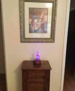 Radiance Nebulizing Diffuser for Essential Oil Aromatherapy - Dark Colored Wood Base Dark Brown Wood Base 40 715NGWD3f6L