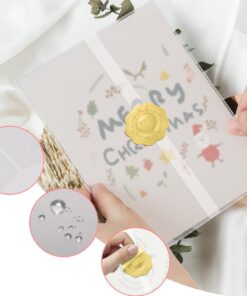 CREGEAR Pre-Folded Vellum Paper, Printable Vellum Jackets for 5x7 Invitations - 115GSM Transparent Vellum Wedding Invitations Wraps for Wedding Baby Shower Birthday Invitations (60) 60 12 715NwIgu YL 1