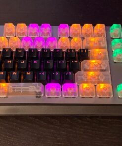 ThreeBulls 120Pcs Clear Rubber O-Ring Switch Dampeners Keycap White for Cherry MX Key Switch Keyboards Dampers 31 715Ny6ZiKnL