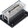 InstallGear 4/8/10 AWG Gauge Power Distribution Block 4 Gauge in to (4) 8/10 Gauge Out | Fuse Block | Fuse Block for Auto, RV, Motorcycle, and Boat 4 Gauge In - (4) 8/10 Gauge Out 50 715O9W0Mi L