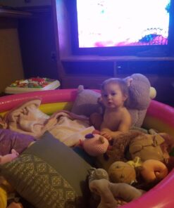 Intex Kiddie Pool - Kid's Summer Sunset Glow Design - 58" x 13" 37 715OHC2EnZL