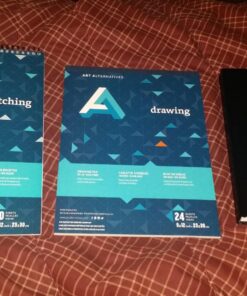 Art Alternatives Artist's Drawing Pad Value Pack, White 26 715OpiPg2CL
