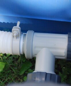 Intex Above Ground Plunger Valves with Gaskets & Nuts Replacement Part (2 Pack) 34 715P5 YFPwL