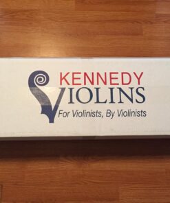 Bunnel Premier Violin Clearance Outfit 4/4 Full Size - Carrying Case and Accessories Included - Solid Maple Wood and Ebony Fittings By Kennedy Violins 4/4 (Full) 42 715P7fbgWaL