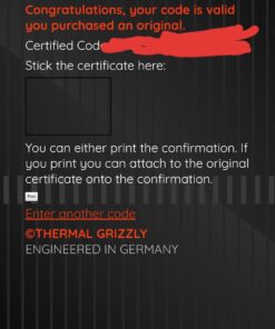 Thermal Grizzly Kryonaut, High Performance Thermal Paste for Cooling All Processors, Graphics Cards and Heat Sinks in Computers and Consoles -1.0 Gram 1 Gram 36 715PBS4r8OL