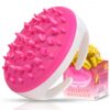 Scala Silicone Anti Cellulite Massager, Body Shower Scrubber, Cellulite Remover - Improve Circulation, Distribute Fat Deposits, Body Massager, Exfoliator, Fat Roller Use with Creams and Oils - Pink A. Pink