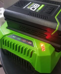 Greenworks 80V (125 MPH / 500 CFM / 75+ Compatible Tools) Cordless Axial Leaf Blower, 2.0Ah Battery and Charger Included Blower (2.0Ah) 27 715POrU1wOL