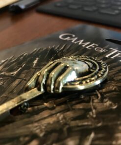 Graceful Goods GOT Antique Gold Tone Hand of The King Brooch 36 715PTbcUM5L