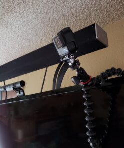 Joby JB01503 GorillaPod 1K Kit. Compact Tripod 1K Stand and Ballhead 1K for Compact Mirrorless Cameras or Devices up to 1k (2.2lbs). Black/Charcoal. 38 715PbHUBIAL