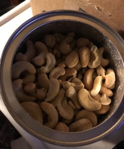 PLANTERS Deluxe Salted Whole Cashews, Party Snacks, Plant-Based Protein 18.25oz (1 Cannister) 1.14 Pound (Pack of 1) 38 715PfFv1XKL