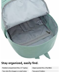 HotStyle 936Plus Classics Backpack, Medium Size, 16 Litres Plain Pd303c, Cambridge Blue 12 715Prn8Yg5L