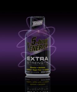 5-hour ENERGY Shot, Extra Strength, Grape, 1.93 Ounce, 12 Count 8 715QNSiroUL