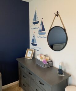 Evolur Belmar Double Dresser in Rustic Grey, Comes Assembled, Included Anti-Tip Kit, Seven Spacious Drawers, Dresser For Nursery, Bedroom, Wooden Nursery Furniture 33 x 18 x 54 inches 18 715RoQB2ZIL