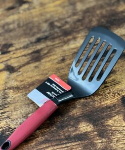 Chef Craft Select Nylon Short Turner/Spatula, 10.5 inch, Red 12 715S3jWFklL