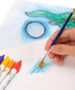 Amazon Basics Twistable Gel Crayons, Washable, 12 Count, Assorted Colors 13 715SRw7OXOL