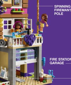 LEGO Friends Friendship House 41340 Kids Building Set with Mini-Doll Figures, Popular Girl Toys for Christmas and Valentines Gifts (722 Pieces) (Discontinued by Manufacturer) 18 715TJAiM8L