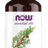 NOW Essential Oils, Cypress Oil, Balancing Aromatherapy Scent, Steam Distilled, 100% Pure, Vegan, Child Resistant Cap, 1-Ounce