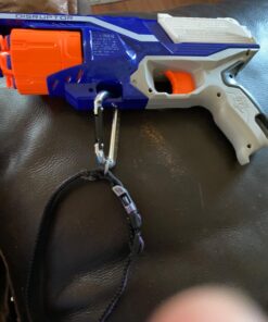 Nerf Disruptor Elite Blaster - 6-Dart Rotating Drum, Slam Fire, Includes 6 Official Nerf Elite Darts - for Kids, Teens, Adults, (Amazon Exclusive) Classic 36 715UIuFddzL