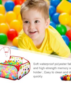 Alternative view of Kuuqa Ball Pit Play Tent with Basketball Hoop for Kids Toddlers Outdoor Indoor Play 4 Ft/120CM (Balls Not Included)