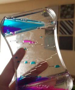 Super Z Outlet Liquid Motion Bubbler for Sensory Play, Fidget Toy, Children Activity, Desk Top, Assorted Colors (1 Piece) 29 715Uu3pucDL