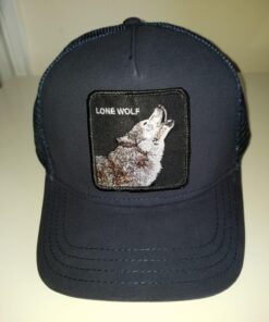 Goorin Bros. Trucker Hat Men - Mesh Baseball SnapBack Cap - The Farm One Size Navy (Wolf) 35 715VA3BrAzL