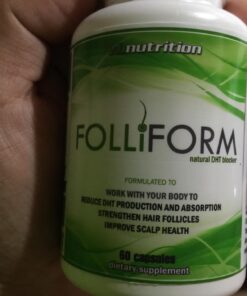 VH Nutrition FOLLIFORM | DHT Blocker for Men and Women* | Saw Palmetto, Pygeum, Nettle Root Formula | 1500mg | 60 Capsules 34 715VBdFe2bL