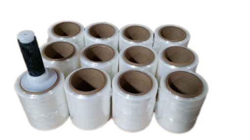 5" x 1000' (12) ROLLS HAND STRETCH SHRINK WRAP 12 Rolls/cs by The Boxery