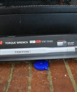 TEKTON 1/2 Inch Drive Micrometer Torque Wrench (10-150 ft.-lb.) | 24335 1/2 Inch Drive (10-150 ft.-lb.) 10-150 ft.-lb. 66 715W06KuYL