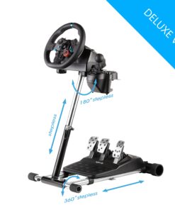 Wheel Stand Pro G Racing Wheel Stand Compatible With Logitech G29 G923 G920 G27 & G25 Wheels, Deluxe, Original V2. Wheel and Pedals Not included. 36 715WaokoXmL