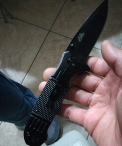 TAC Force Spring Assisted Opening Tactical Rescue Folding Knife Pocket (Black) 38 715WjKDoI7L