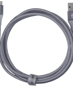 Amazon Basics Micro USB to USB-A 2.0 Fast Charging Cable, Nylon Braided Cord, 480Mbps Transfer Speed, 6 Foot, Dark Gray Dark Grey 6 Feet 12 715XB0hMzDL