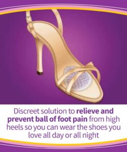 Dr. Scholl's Ball of Foot Cushions for High Heels (One Size) // Relieve and Prevent Ball of Foot Pain with Discreet Cushions That Absorb Shock and Make High Heels More Comfortable Original Design 14 715YDpWjFwL
