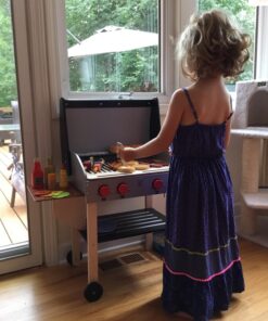 Award Winning Hape Gourmet Grill and Shish Kabob Wooden Play Kitchen Multi, L: 27.6, W: 15, H: 24.8 inch 21 715YvQyrjaL