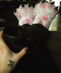 Wishpets Stuffed Animal - Soft Plush Toy for Kids - Furry Tiger Slippers 25 715Z SXRQ6L