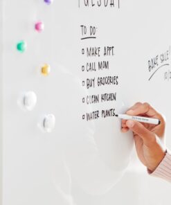 Amazon Basics Magnetic Dry Erase White Board, 36 x 24-Inch, Aluminum Frame, Silver/White 24" x 36" Magnetic, Aluminum Frame 34 715ZWPV1lLL 1