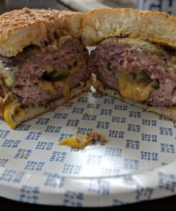 Grillaholics Stuffed Burger Press and Recipe eBook - Extended Warranty - Hamburger Patty Maker for Grilling - BBQ Grill Accessories 41 715ZhSQiCmL