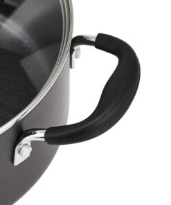 Amazon Basics Hard Anodized Non-Stick 12-Piece Cookware Set, Black - Pots, Pans and Utensils 13 715Zj 8RlHL