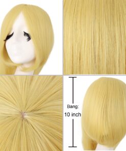 MapofBeauty 40" 100cm Anime Costume Long Straight Cosplay Wig Party Wig (Blonde) Blonde 29 715ZkNKWiDL