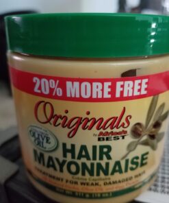 Organics Africa's Best Organic Hair Mayonnaise, 18 Ounce (Pack of 2) 21 715ZpLqCkGL