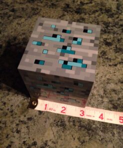 ThinkGeek Minecraft Light-Up Blue Stone Diamond Ore - Sure to Keep Pigmen Away 15 715ZyeiXcXL
