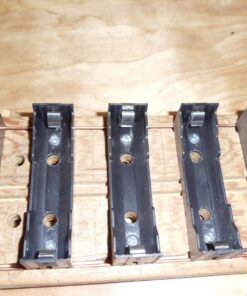 abcGoodefg 1Slot 3.7V 18650 Battery Holder Case Plastic Battery Storage Box with Pin 10 Pack (10 Pcs 1 Solts) 10 Pcs 1 Solts 21 715a2XIXVL