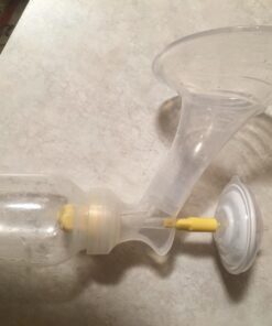 Maymom Flange Adapter Compatible with Spectra S1, Spectra S2; Connects Maymom Breastshield/Maymom Bottle and Spectra Backflow Protector (Maymom Flange Adapter, Yellow) Yellow_2pc 39 715aHpQomBL