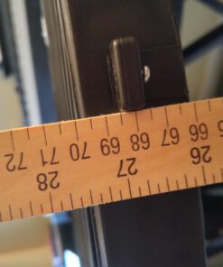 Rubbermaid RM-3W 3-Step Steel Step Ladder with Hand Grip, 200 lb Capacity, Silver 3-Step Stool 44 715b3dclsGL