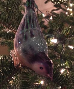 Old World Christmas Ornaments: Nuthatch Glass Blown Ornaments for Christmas Tree 29 715bApTHfdL