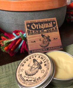 Honest Amish Original Beard Wax - All Natural and Organic- 2 ounce 40 715bDHScE9L